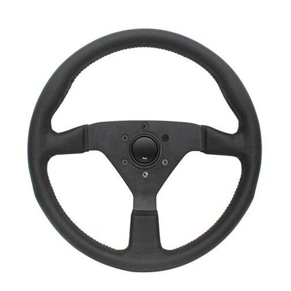 

14inch/350mm for momo loog prototipo style pu leather racing sport steering wheel