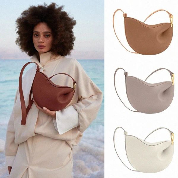 

paris tonca textured bag 5a full-grain tonca dix half-moon cognac suede calf leather tote luxury designer crossbody women hobo handbags shou