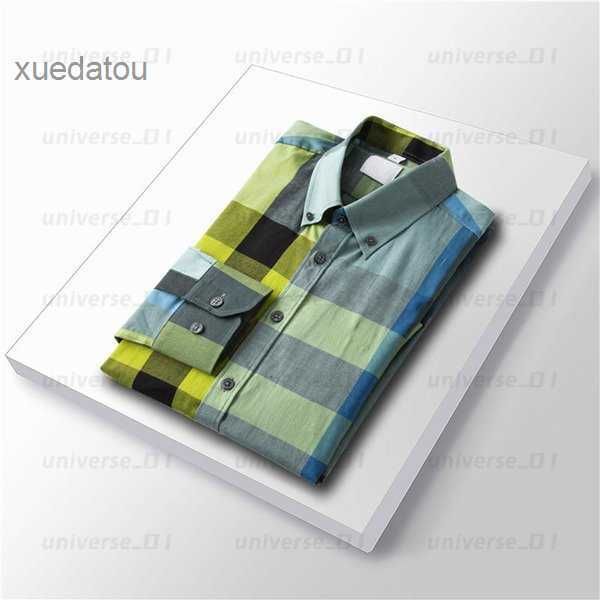 

dress casual shirts luxury mens slim silk t-shirt long sleeve casual business clothing plaid brand 17 color yw0j, White;black