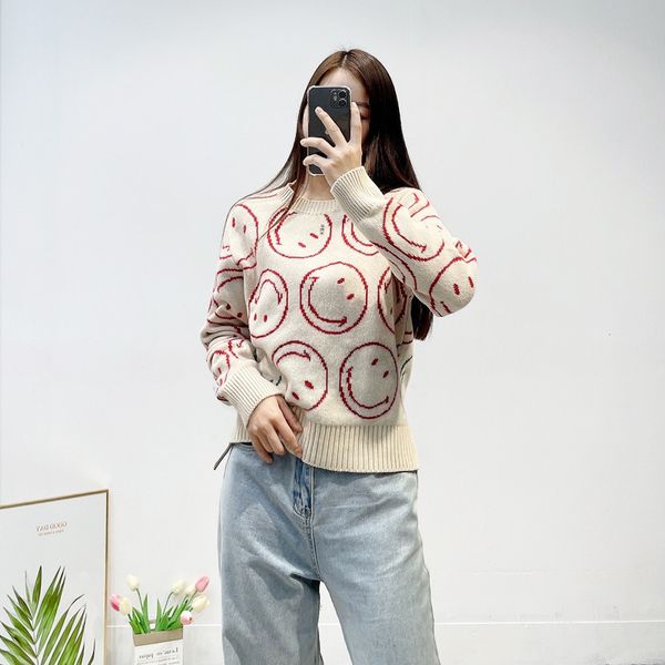 

women's jackets sandro woman's smiley sweater| size s, Black;brown