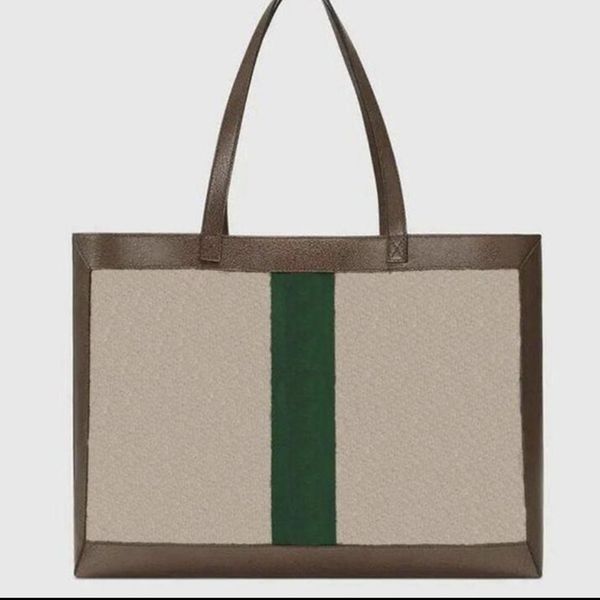 

fashion leather totes for women's handbags purses genuine leather straps tote with interlocking coated canvas made