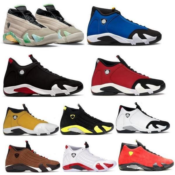 

jordens retro basketball shoes 14 14s sneakers light ginger hyper royal laney gym red desert sand 2023 men women trainers size us 5.5-13