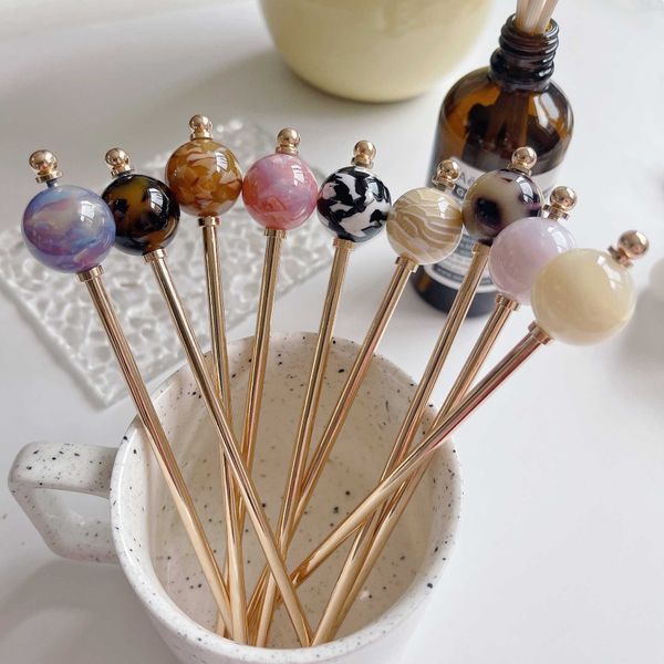 

hairpins antique hair chinese hair accessories hanfu cheongsam headdress stick rotatable ball multiple styles hairpins styling tools w0417, Golden;silver
