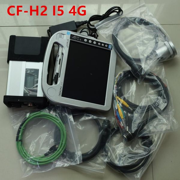 

for mb star c5 sd connect compact 5 wifi diagnostic tool with vediamo and dts car truck diagnostic tool+cf-h2 laptop