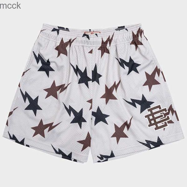 

men's shorts eric emanuel tracksuits male mens boys design shorts skyline womens casual short fitness sports man beach dress pants summ, White;black