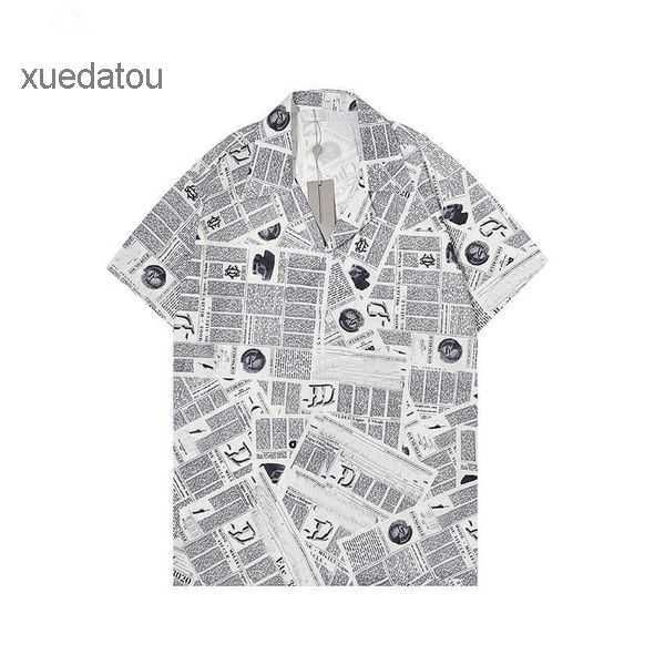 

casual shirts luxury designer men's mens fashion geometric print flower pink bowling shirt hawaii floral men slim fit short sleev f39r, White;black