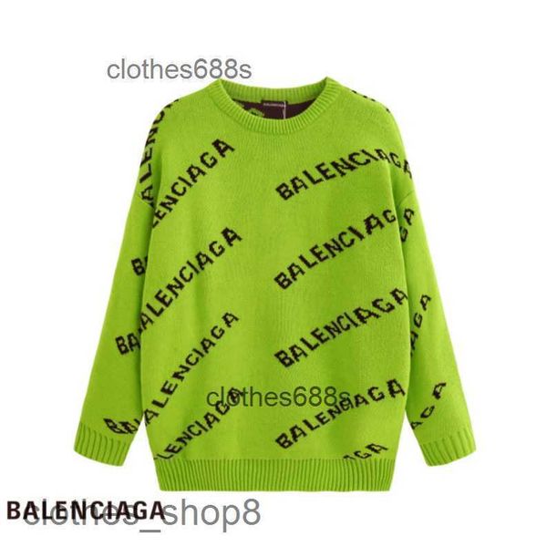 

designer men's sweater balencgs hoodies women sweaters real # fashion brand pullover printed letter women's loose wear new style i, White;black
