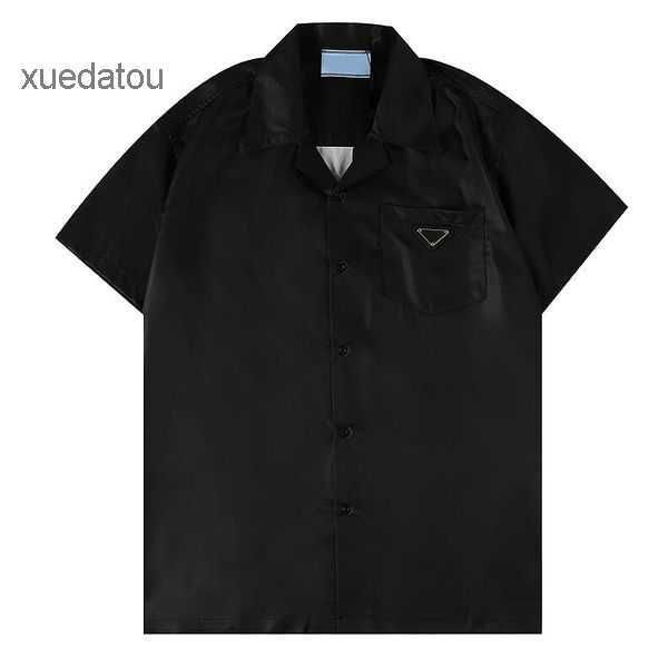 

short mens summer designer shirts sleeve casual shirts fashion inverted triangle loose polos beach style breathable tshirts tees clothing mu, White;black