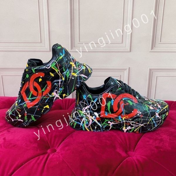 

mens women fashion designer basketball shoes male outdoor casual sneakers breathable sports running shoes, Black