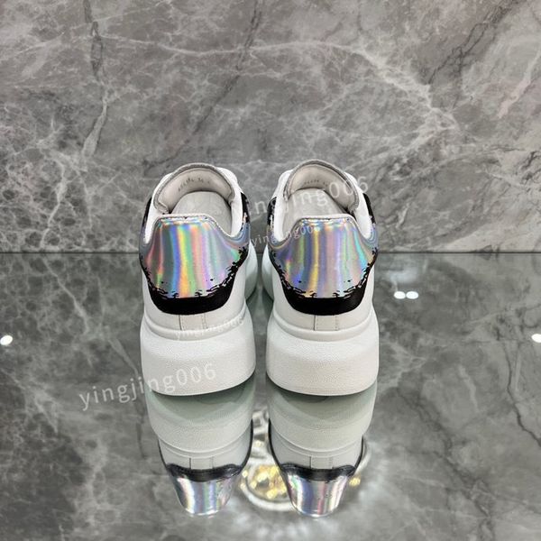 

2023men desinger quality fashion sneakers white blak shoes brand low sneaker leather rubber sole causal shoes, Black