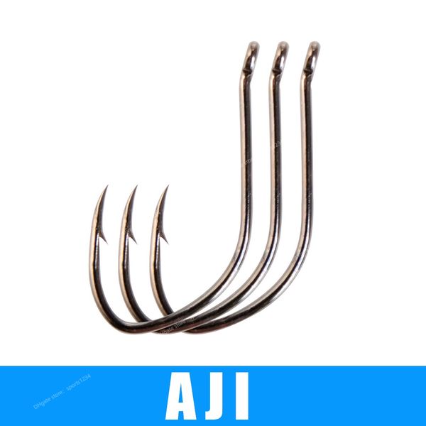 

1-3packs 21-30pcs aji high carbon steel fishing hook set catfish ringed single carp hook 2-14 barbed carp fishhook with eye fishingfishhooks