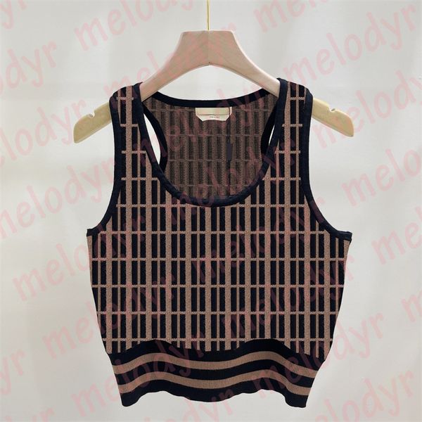 

full letter tank women summer t shirts fashion designer breathable sport vest knitted, Black