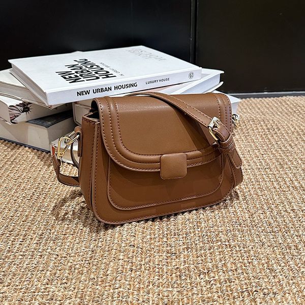 

small bag women's new westernized texture organ bag fashionable shoulder bag