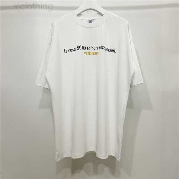 

men's t-shirts good quality vetements fashion shirts men 1 seven languages vintage women t shirt oversized tee mens cloing g221109 455w, White;black