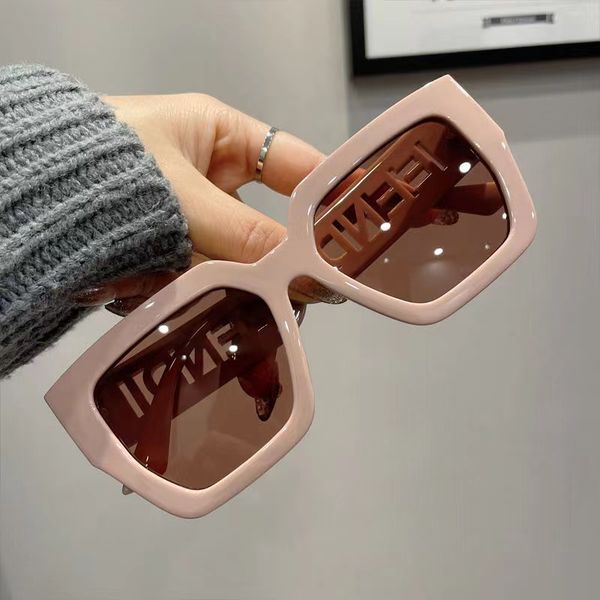 

women's summer sunglasses with round face and big face 2023 new uv-proof makeup artifact sunglasses womens fashion y220427, White;black