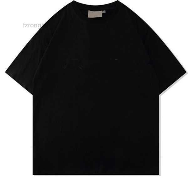 

men's t-shirts ess designer t shirts chest tide letter print short sleeve high street loose oversize casual t-shirt cotton ess men wome, White;black