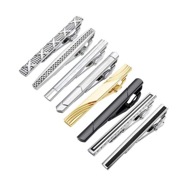 

tie business suit mens silver gold copper stainless steel laser logo wedding