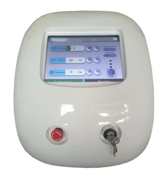

high power 980nm diode laser spider vein removal machine, Black
