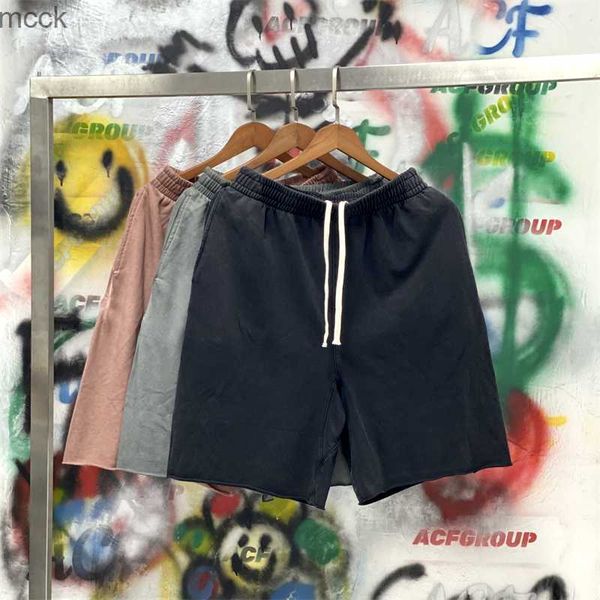 

men's shorts vintage washed shorts men women t shirt oversized shorts, White;black