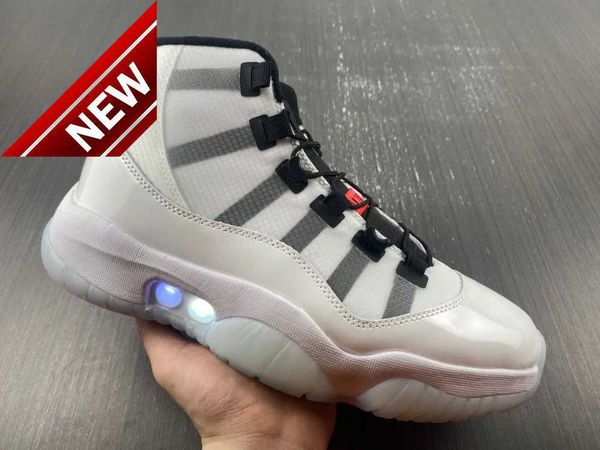 

og retro with box 11 adapt basketball shoes men white multicolor 11s sneaker
