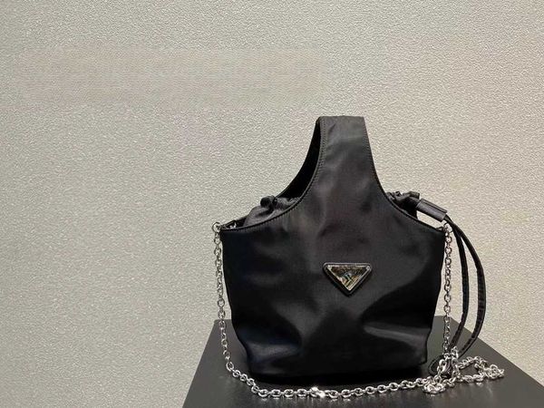 

p luxury designer bag fashionbags handbags black handbag women hobo nylon buckets bag vegetable basket pochette shoulder vintage armpit bags
