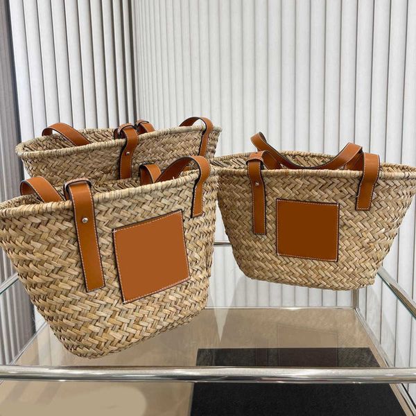 

beach bags designer beach bag woven basket shoulder bags luxury atmospheric handbags lady wallet crossbody purses for holidays women straw t