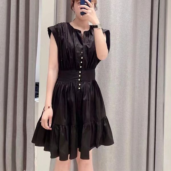 

casual dresses sandro woman's short gathered dress | size s-l, Black;gray