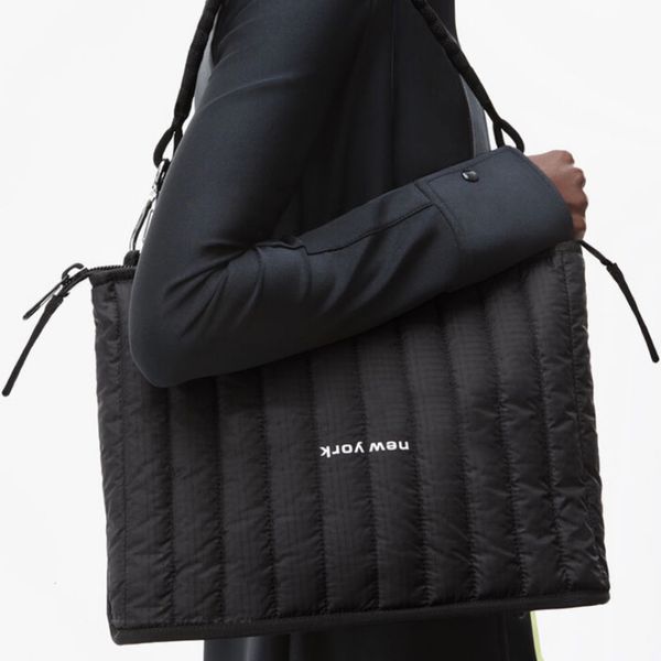 

elite tech shoulder bag in nylon lady designer lapbags black quilted nylon canvas shoulder bag with printed contrast logo at front man busin