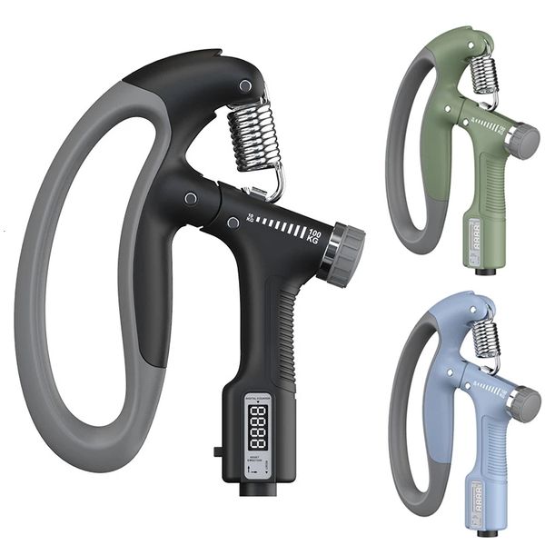 

hand grips 10100kg adjustable hand grip strengthener electronic countable heavy hand gripper finger exerciser grip wrist expander training 2