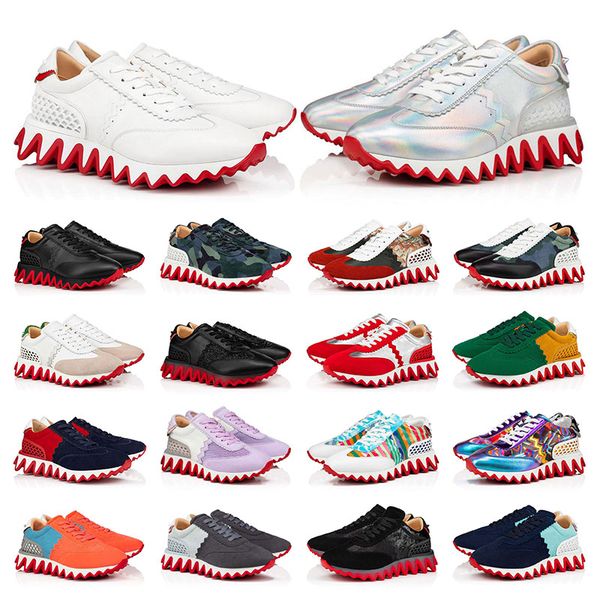 

2023 men women casual shoes luxury designers shark sneakers genuine leather rivet black red outdoor sharks mens sports fashion trainers