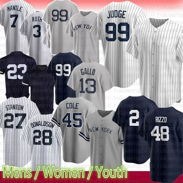 

aaron judge jersey anthony volpe anthony rizzo giancarlo stanton gleyber torres harrison bader gerrit cole nestor cortes derek jeter basebal
