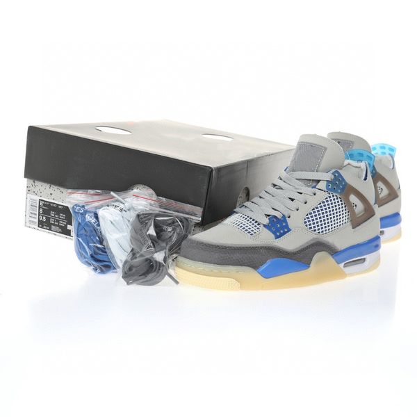 

basketball shoes jumpman 4 retro sail ow gs 4 designer outdoor shoes sneaker sports with original box