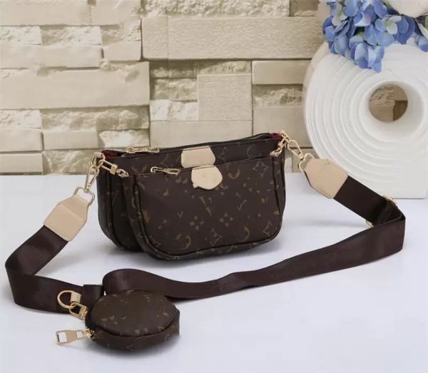 

mt 3 pcs bags multi felicie pochette favorite multi accessories women crossbody purse messenger bags handbags flowers designers lady leather