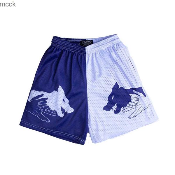 

men's shorts anime shorts men women fitness sports shorts gym basketball running workout shorts mesh fashion short pants, White;black