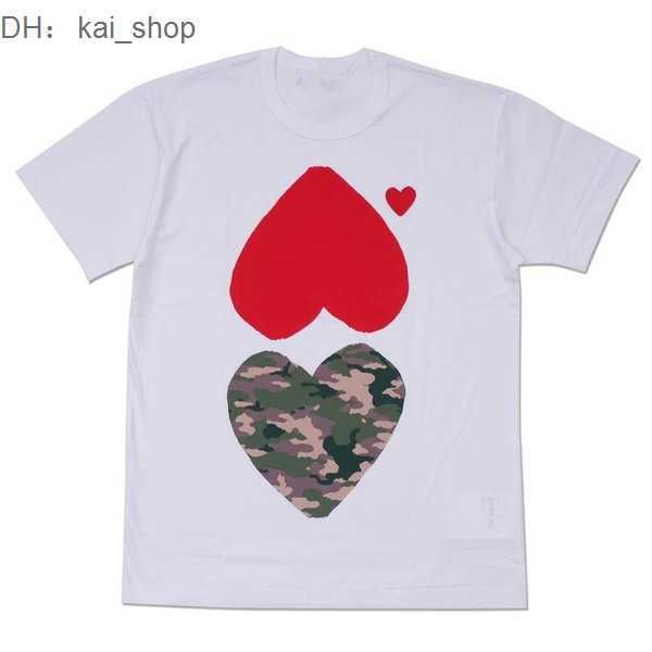 

men's t-shirts fashion mens t shirt designer red heart casual women s des badge garcons high quanlity tshirts cotton embroidery283h 31, White;black