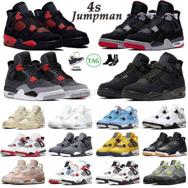 

jordam 4 jordam 4s basketball shoes men women jumpman red thunder infrared black cat bred university blue sail white oreo mens trainers spor