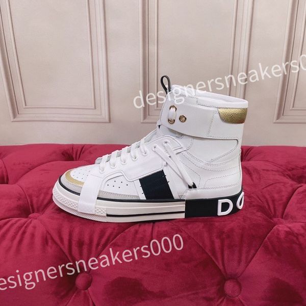 

2023 new mens shoes sneakers fashion trend atmospheric designer sneaker pure black non-slip outsole outdoor laces high quality, Red;white