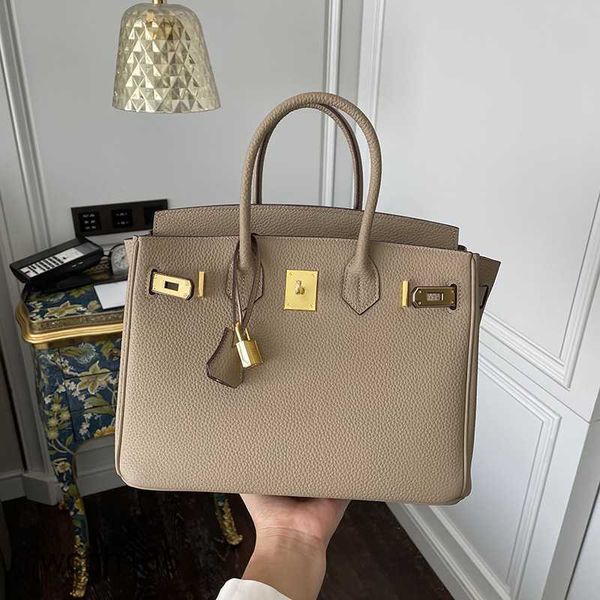 

burkins handbag wrap grain designer cowhide 2023 lychee bag leather bags layer birkins large handbags capacity women's shoulder women 3