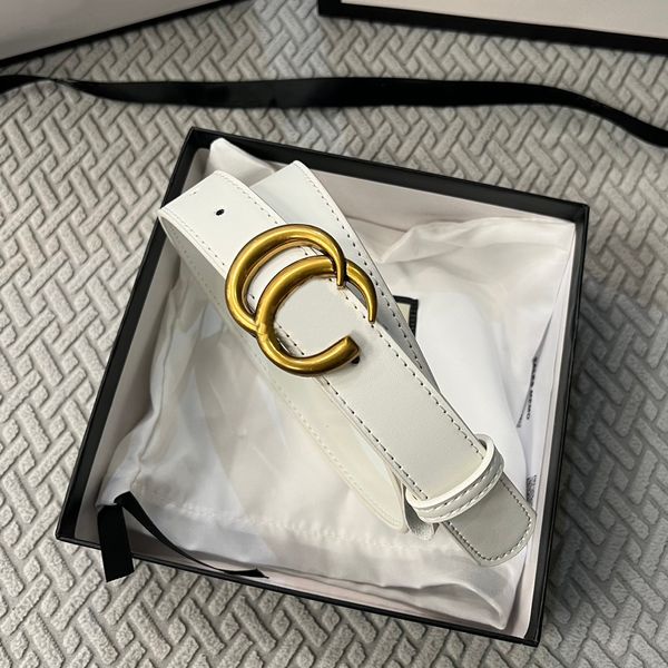 

luxury belts designer belt for men women double sided leather belt golden buckle 3.0cm width classic simplicity and fashion high quality, Black;brown