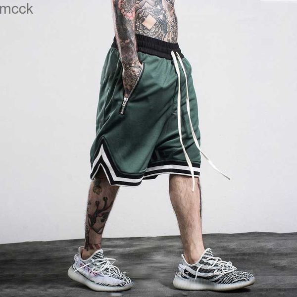 

men's shorts casuais dos homens streetwear hip hop masculinos fitness curtas corredores sportswear bottoms bodybuilding homens shorts h, White;black