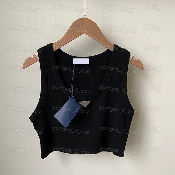 

cropped women t shirt white black sleeveless tanks summer cool casual vests
