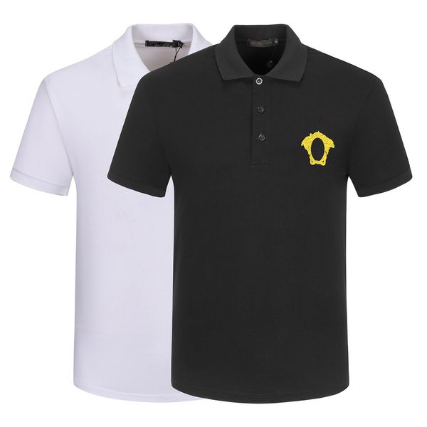 

mens polo shirt designer man fashion horse t shirts casual men golf summer polos shirt embroidery high street trend tee asian size m-xxxl 00, White;black