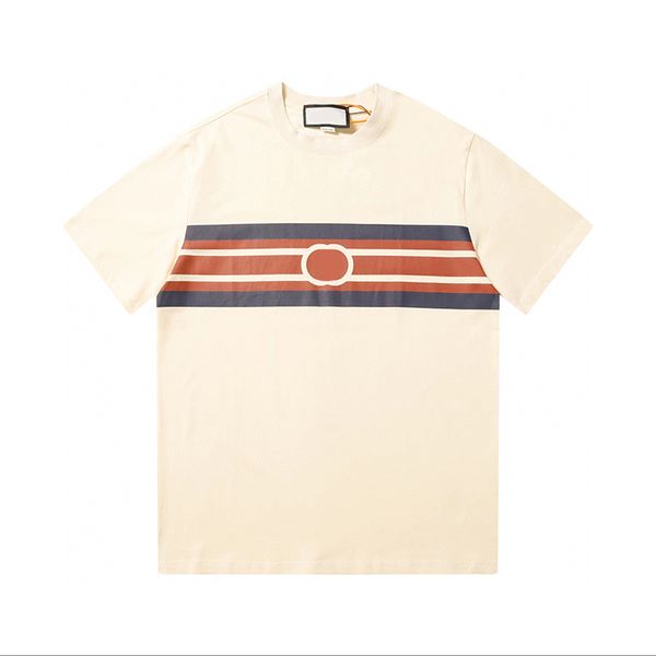 

men's new t-shirt designer t-shirt luxury fashion cotton print sweat-absorbing breathable couple outfit, White;black