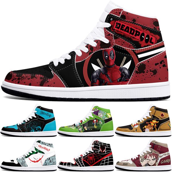 

DIY classics customized shoes sports basketball shoes 1s men women antiskid anime cool fashion customized figure sneakers 347105