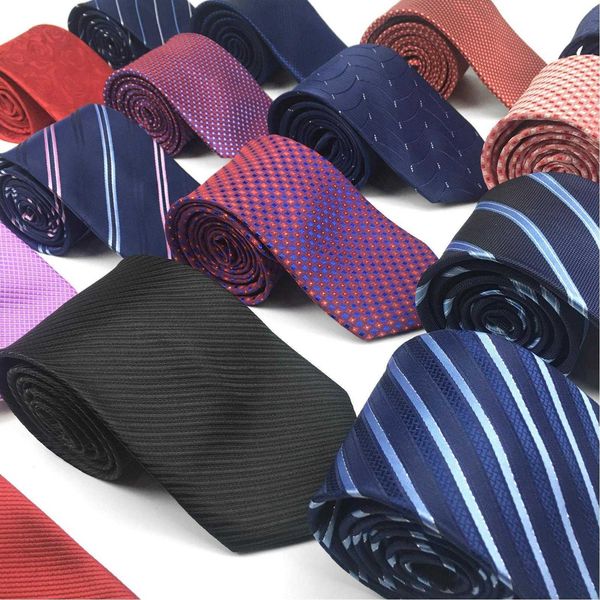 

mens business bow tie polyester jacquard groom formal wear working striped hand, Blue;purple