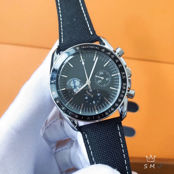 

omeg new six three stitches luxury mens watches quartz watch brand designer clock leather belt men fashion accessories holiday gifts p01, Slivery;golden