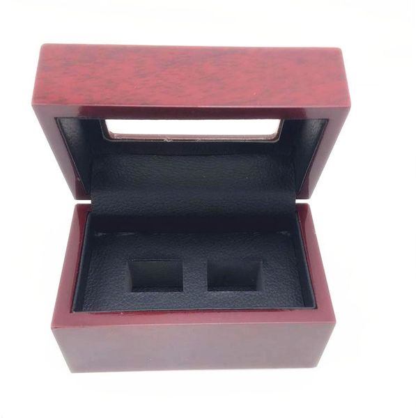 

classic red design ring box set 2-7 hole ring box, Black;white