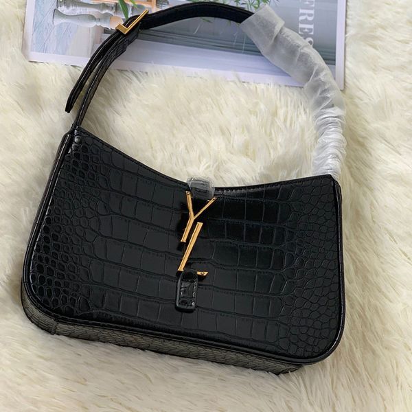 

le5a7 designer underarm bag paired with leather nylon gold letter buckle shoulder bag classic loulou bag versatile handbag