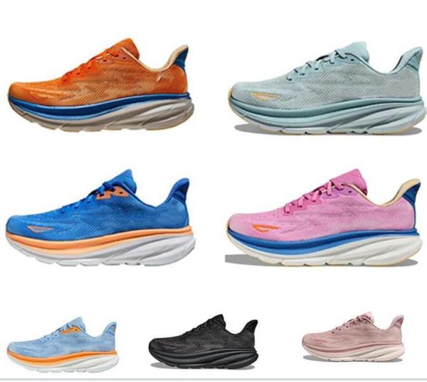 

woman one clifton 9 outdoor running shoes shock absorbing kingcaps training sneakers boots 2023 lightweight long distance runner shoe mens w