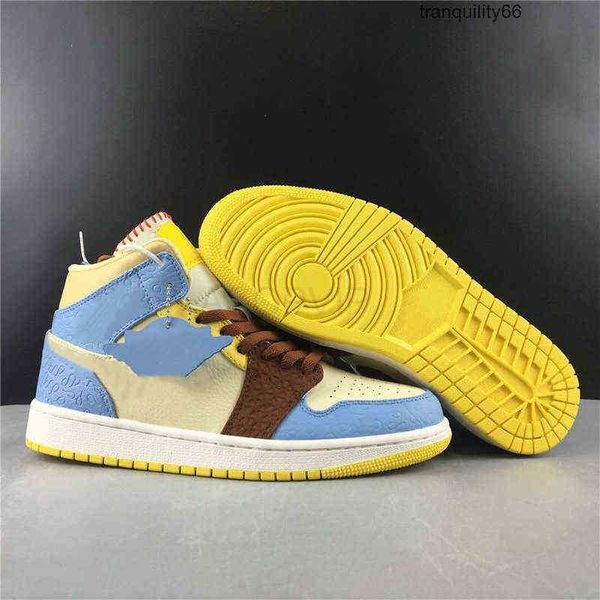 

new custom 1 mid se fearless chateau rouge basketball designer shoes pale vanilla cinnamon fashion chaussures trainers good quality